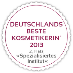 Beste Kosmetikerin Award 2013